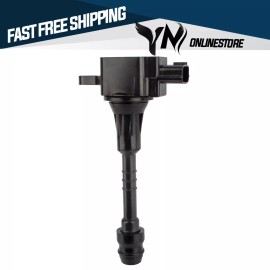 Unbranded 1x Ignition Coil For Nissan Almera 2001-05 / Sentra 2002-06 1.8L l4  22433-6N015