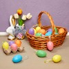 Easter Egg Ornaments in 6 Sparkle Colors (36 Pack)