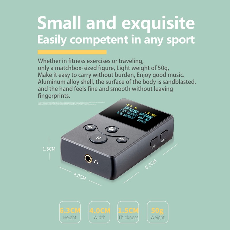 xDuoo X2S HiFi Music Player High Fidelity Lossless Audio Player