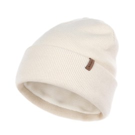 FURTALK Beanie Hats for Women Men Fleece Lined Winter Hats Soft Warm Beanie Hat Men Winter Hats for Women Beige