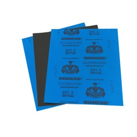 9 x 11 Inch Silicone Carbide Sand Paper, 320 Grit Sandpaper Sheets Silicone Carbide Wet Dry Sand Paper for Metal, Wood, Paint and Automotive Sandpapers, Sander Sheets, Sanding Papers - 50 Pack