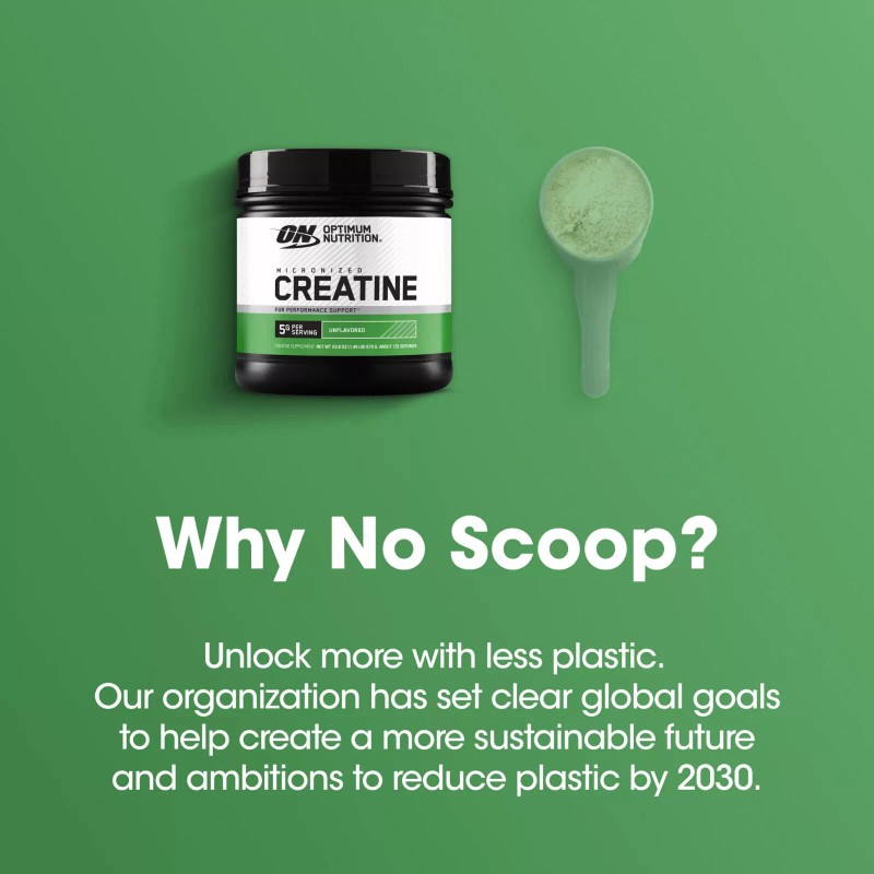 Optimum Nutrition Micronized Creatine Powder Unflavored 1.49 LB 675g