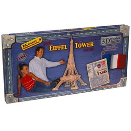 3D Wooden Eiffel Tower Medium Puzzle