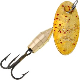Panther Martin PMHD_1_GRSK Deluxe Holographic Fishing Spinner Fishing Lure - Gold/Red Speckled - 1 (1/32 oz)