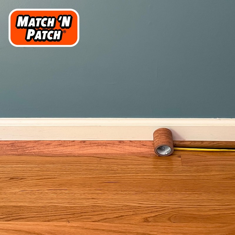 MATCH 'N PATCH Realistic Wood Grain Repair Tape - Durable