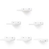 NIUBEST Small Floating Shelf, 5x6 Inch, Display Bars for Wall,