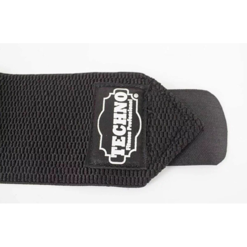 Techno Vendas De Rodillas + Straps Para Pesas + Vendas