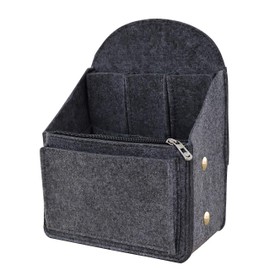 Soyizom Felt Backpack Organiser Insert for Rucksack - Universal Bag in Bag for Men or Women Shoulder Tote Handbag, Grey-S