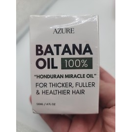 Azure 100% Batana Oil, Honduran Miracle Oil, 4oz Expiration 2027 SEALED