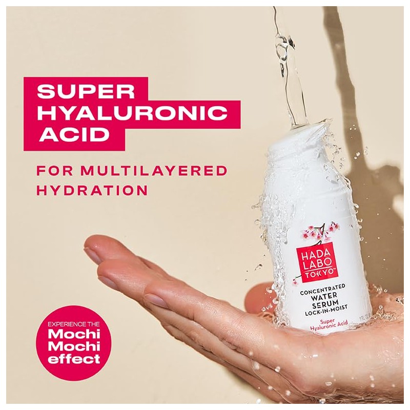 Hada Labo Tokyo White Concentrated Water Lock-in-Moist Serum 30 ml,