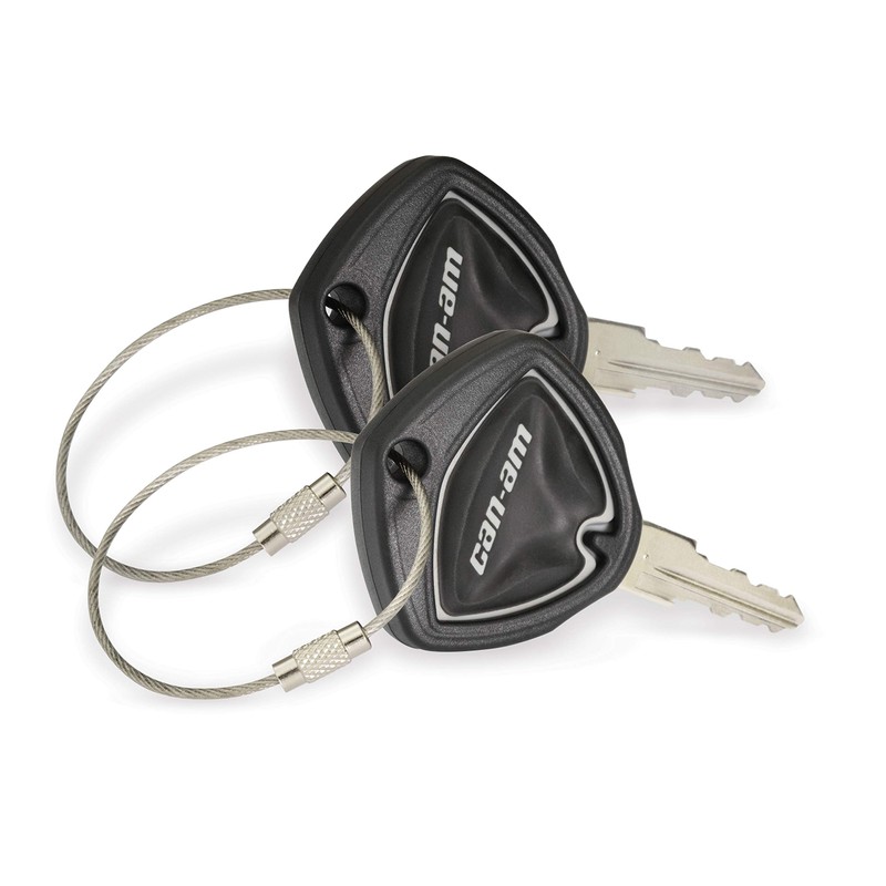 Big Bike Parts 41-182BK Black Can-Am Spyder Key Covers, 2