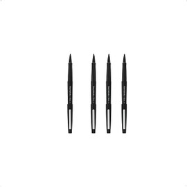 Papermate Flair Original Felt-Tip Pens Medium 1.0mm Tip 0.8mm Line Pack of 4 Ink Colour Black