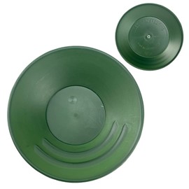 KING LODE Prospecting Gold Pan - Made in USA (Green, 10")