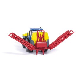 siku 1799, New Holland Tractor with Kverneland Crop Sprayer, 1:87, Metal/Plastic, Blue, Folding boom