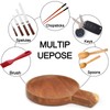 MeowAroma Wooden Spoon Rest for Stove Top, Acacia Wood Spoon