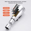 Swivel Universal Faucet Extender Swivel Head Metal Attachment Rotatable Faucet
