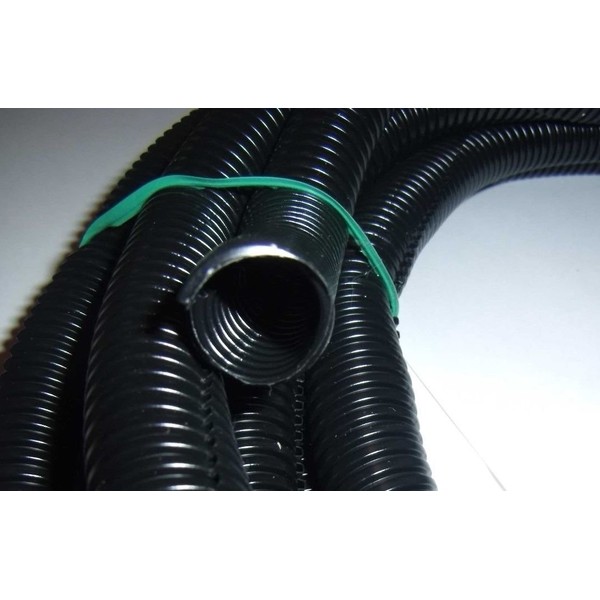 KCHEX 1/8"1/4"3/8"1/2"5/8"3/4"1" Split Wire Loom Conduit Polyethylene Tubing 35 Ft New