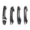 Exterior Door Handle Cover Carbon Fiber Pattern Outside Door Handle
