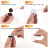 Reusable Capsules for Nespresso OriginalLine - 6pcs Espresso Refillable Pods