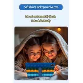 14.1-inch Android Tablet Case for Callsky-Pro/Callsky-Tab Ctab 14 / Teclast T70 14-inch Tablet Universal Case (Colorful Pink)