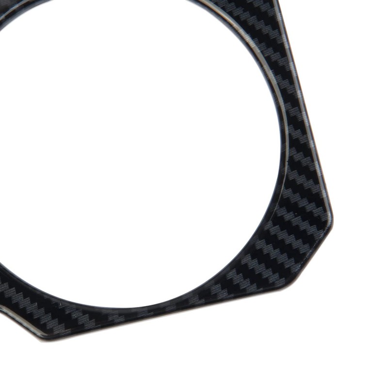 Carbon Fiber Cup Holder Panel Cover Trim Accessories for Polaris