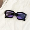 SHEEN KELLY Fashion Oversized Sunglasses Women Men Trendy Colourful Irregular