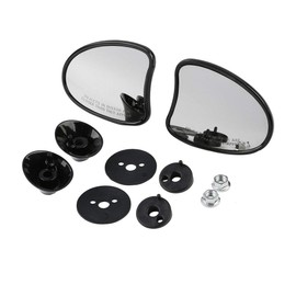 TCMT 10mm Inner Fairing Mount Mirrors Fit For Harley Touring Street Glide Ultra Limited Tri Glide 2014-2023 Electra Glide 2014-2022 CVO Limited 2014-2020