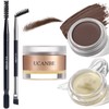 UCANBE Waterproof Eyebrow Gel + Eyebrow Styling Wax 2 in