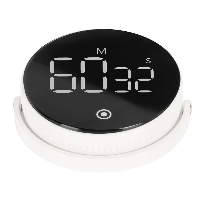 3in LED Digital Timer Rotatable Magnetic Low Noise ABS Shell