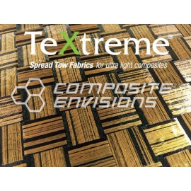 TeXtreme WT1117 Spread Tow Carbon Fiber & Zylon Blended Hybrid HM 39.37"/100cm