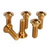 UHDFBDHF 6Pcs Titanium Bolt M8 x 20mm 25mm Motorcycle Rear