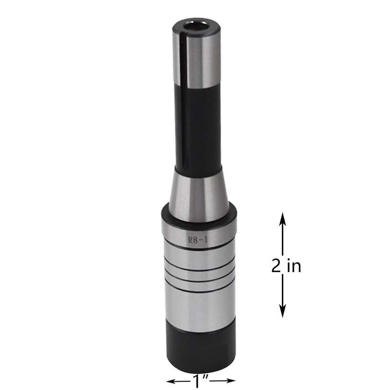 TINVHY 1 Inch R8 Stub Milling Machine Arbor, Slitting Saw