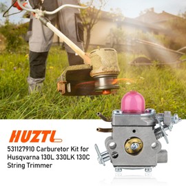 Carburetor Air Filter Kit for Husqvarna 130L 330LK 130C String Trimmer 531127910