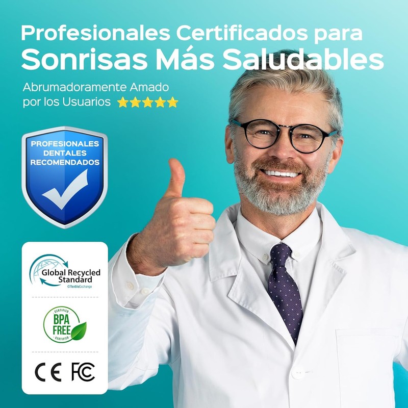 COSLUS C20 Irrigador Bucal Profesional, Pulsos de Alta Frecuencia Portátil