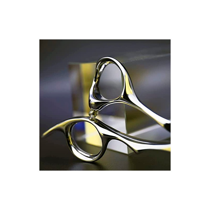 AOLANDUO Professional Thinning Shears with Reverse Tooth – Barber &