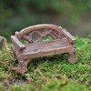 Fiddlehead fairy garden Accessories - Rustic Bench