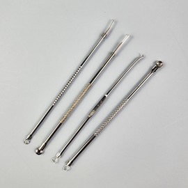 Kiali Blackhead Whitehead Remover Pimple Extractor Tool Set 4pcs