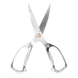 Kitchen Scissors All Purpose Stainless Steel Scissors Food Cooking Scissors Barbecue Scissors for Poultry Fish Meat Bones Silver