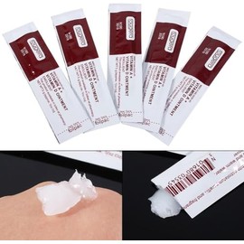 20 Crema Tatuaje Vitamina A y D Gel Reparador Cicatrices Antiinflamatorio Promueve Curación Piel Microblading Labio Cejas Poscuidado Rollo Cinta Prote