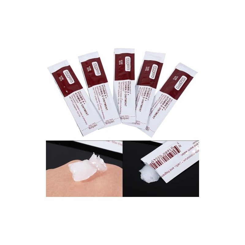 20 Crema Tatuaje Vitamina A y D Gel Reparador Cicatrices