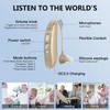 Hearing Aids, Hearing Aid for Seniors and Adults Rechargeable Noise