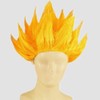 WELCOLLE Cosplay Anime Character Costume Saiyan Wig Gold Wig