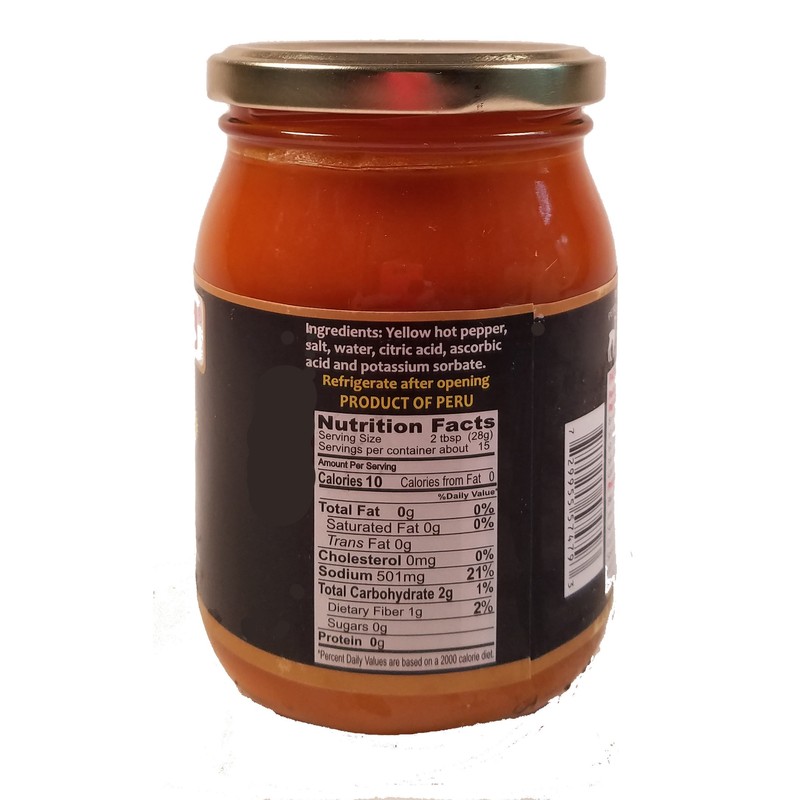 Inca's Food Aji Amarillo Paste Especial - 15 Oz -