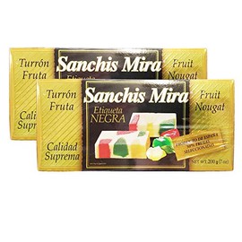 Sanchis Mira Nougat 2 Packs (Fruit Nougat)