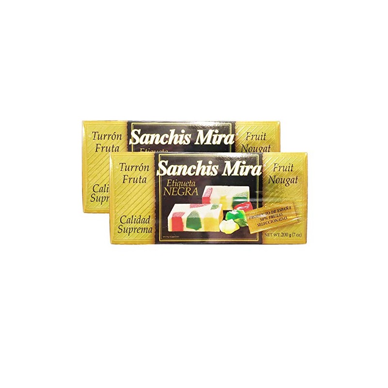 Sanchis Mira Nougat 2 Packs (Fruit Nougat)