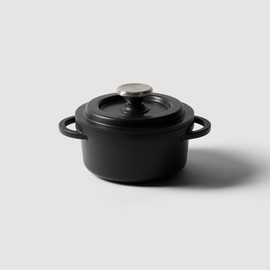 JAJU [JAJU] Lightweight Cast Iron Double-Handled Pot_18CM