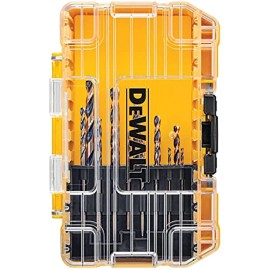 DEWALT Black Oxide Drill Bit Set with Pilot Point, 13-Piece (DW1163)