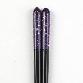 Sunlife 099865 Children's Chopsticks Top Star 7.1 inches (18 cm), Purple