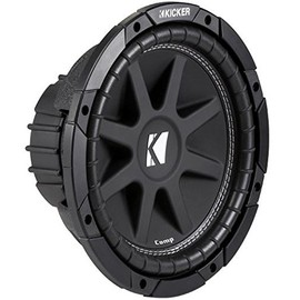 KICKER 43C104 10" Comp C10 Series Sub 150W RMS 4 Ohm SVC Car Subwoofer (Renewed)