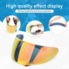 RIDLOG HJ-34P Visor- C10 Helmet Visor Shield Replacement UV Protection